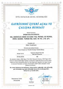 Commercial License of Kütahya Zafer Airport